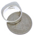 Multicolor Inlay Silver Southwest Ring Size 7-1/4 EX50990
